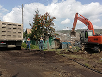 Ликвидация последствий наводнения в городе Тулуне Иркутской области