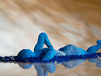 Оригинальные скульптуры из кубиков LEGO в  Холоне
