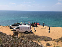 Падение параплана около Арсуфа: погиб пожилой мужчина, травмирована девочка