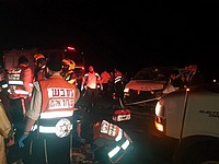 ДТП недалеко от Цфата, 12 пострадавших