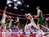 Чемпионат мира по баскетболу. Литовцы потерпели первое поражение. Американцы победили