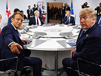 Эммануэль Макрон и Дональд Трамп в Биарриц (Франция), 25 августа 2019 года