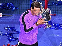 Открытый чемпионат США. В почти пятичасовом финале Надаль одолел Медведева