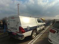 Авария возле кибуца Ханатон; погиб мужчина