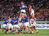 Стартовый матч Кубка мира по регби. Японцы разгромили сборную России