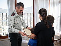 В доме семьи М. прошла церемония посмертного награждения за спецоперацию в Хан-Юнисе