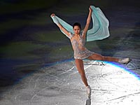 Турнир в Солт-Лейк-Сити. Победила японская фигуристка. Израильтянка на восьмом месте