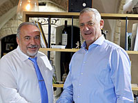 Либерман и Ганц побеседовали и опубликовали одинаковые сообщения