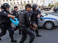 Власти РФ: во время протестных акций в Москве были задержаны около 300 призывников