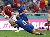 Кубок мира по регби. Итальянцы разгромили канадцев, англичане - американцев