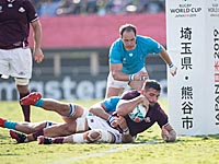 Кубок мира по регби. Сборная Грузии одержала первую победу