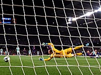 Лига чемпионов.  Суарес забил два мяча.