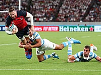 Англичане вышли в четвертьфинал. Результаты матчей Кубка мира по регби