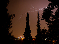 Первые дождливые дни суккота: прогноз на ближайшую неделю