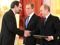 Мехди Санаи, Сергей Лавров и Владимир Путин