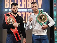 Бокс. Взвешивание в Филадельфии. Россиянин оказался тяжелее украинца