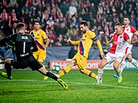 Лига чемпионов. Месси забил. 