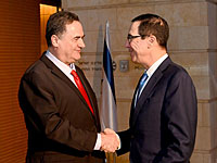 Исраэль Кац встретился с министром финансов США Стивеном Мнучиным