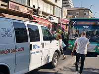 В Хайфе автобус сбил женщину, пострадавшая в тяжелом состоянии