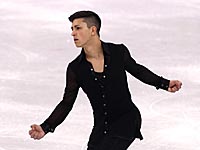 Гран-при в Гренобле. Победил американский фигурист. Израильтянин на десятом месте