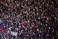 Митинг памяти Рабина в Тель-Авиве: главный выступающий – Ганц. Фоторепортаж