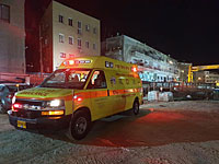 На одной из строек в Тель-Авиве рабочий упал с большой высоты