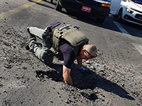 Ликвидация лидера террористов в Газе и обстрелы территории Израиля. Фоторепортаж