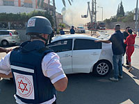 Парамедики оказали помощь почти 40 израильтянам, пострадавшим во время обстрелов