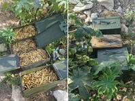 Около арабской деревни на севере Израиля найдены ящики с 4000 патронов