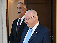 В субботу вечером Бени Ганц встретится с президентом Реувеном Ривлиным