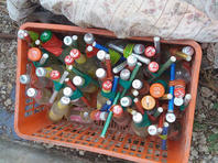 На кладбище в Туране полицейские обнаружили ящик с 