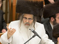 Ребе Залман Тейтельбаум привез из США деньги для хасидов, не голосующих на выборах