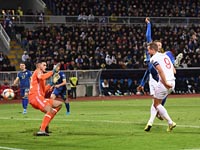 Лучший бомбардир отборочного турнира Евро-2020 - Харри Кейн. Криштиану Роналду и Эран Заави на втором месте