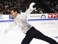 Гран-при в Японии. Лидирует японский фигурист, израильтянин на последнем месте