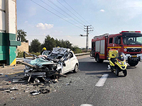 На 1-й трассе столкнулись грузовик и легковой автомобиль, один пострадавший в тяжелом состоянии