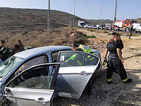 ДТП в Самарии: пострадали пять человек, в том числе маленький ребенок