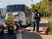 В Гиват-Шмуэле автобус сбил женщину, пострадавшая в критическом состоянии