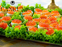 Зимние скидки на красную икру в магазинах