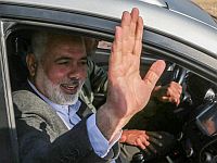 После трехсторонней встречи в Каире лидер ХАМАСа Исмаил Ханийя 