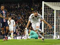 Лига чемпионов. Удаление Куртуа отменено VAR. Ведя 2:0, 