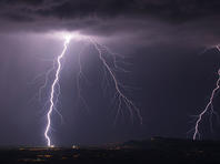 От удара молнии пострадал военнослужащий ЦАХАЛа