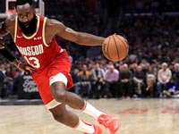 НБА. Джеймс Харден набрал 55 очков.