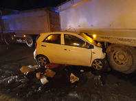 На 90-й трассе произошло столкновение палестинского грузовика и израильской легковушки