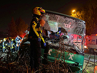 ДТП с автобусом около аэропорта Бен-Гурион. Уточненные данные