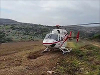 В Галилее перевернулся трактор, тяжело травмирован мужчина