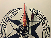 Житель Ашдода с ножом и отверткой напал на полицейских, оказавших помощь пострадавшим в пожаре