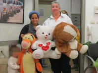 Около 150 игрушечных пациентов приняла 
