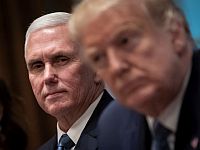 Вице-президент США Майк Пенс и президент США Дональд Трамп
