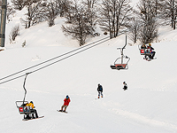 Горный курорт Хермон открыт для посетителей, но ожидается снегопад