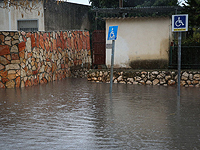 Затопление в Бней-Браке: заблокирован для движения транспорта проспект Жаботинского